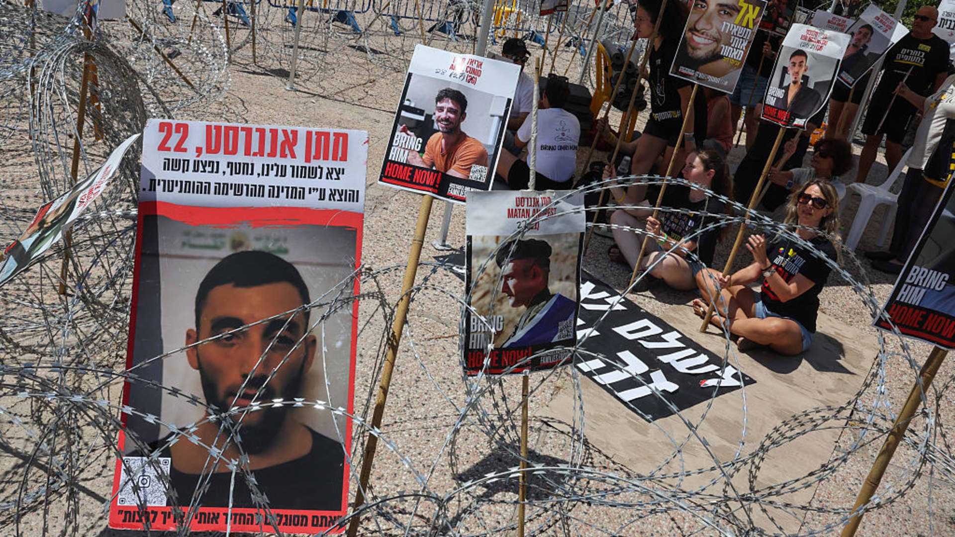 U.S. envoy tells hostage families he’s working on plan to end Gaza War